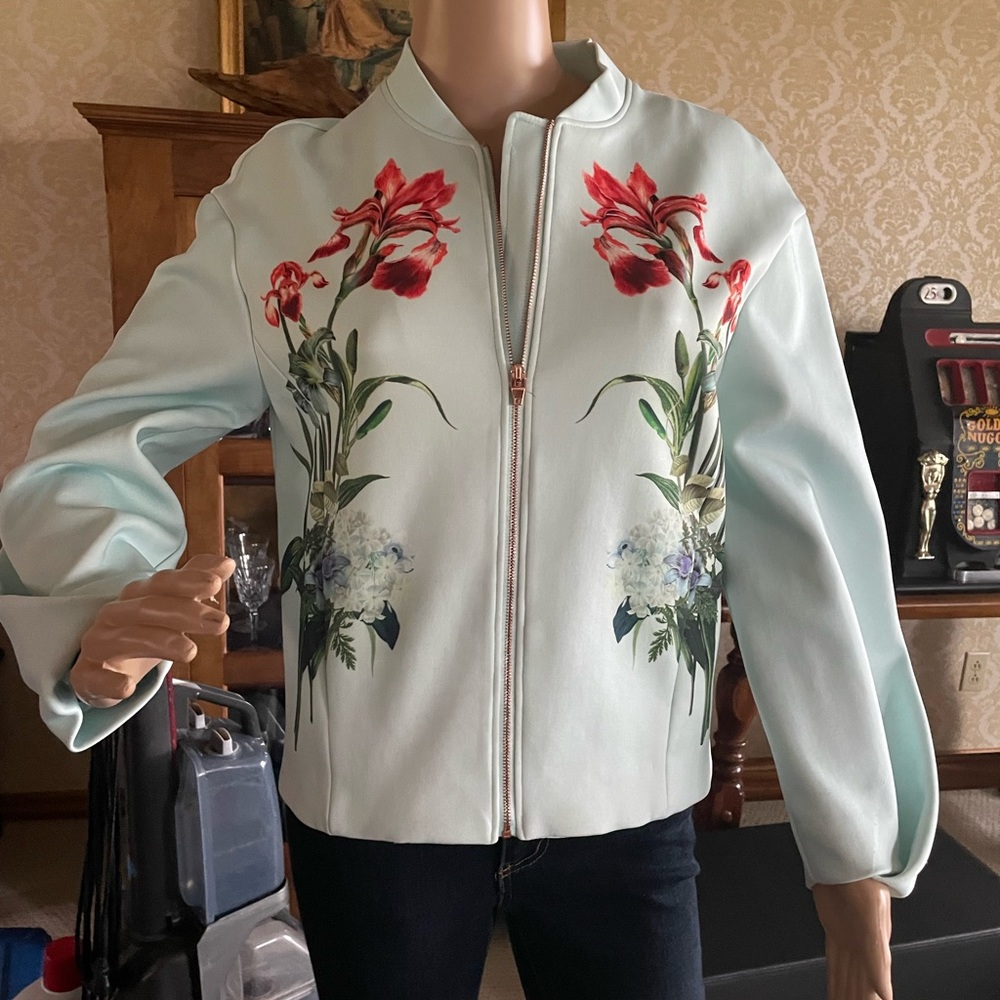 Beautiful springtime bomber jacket